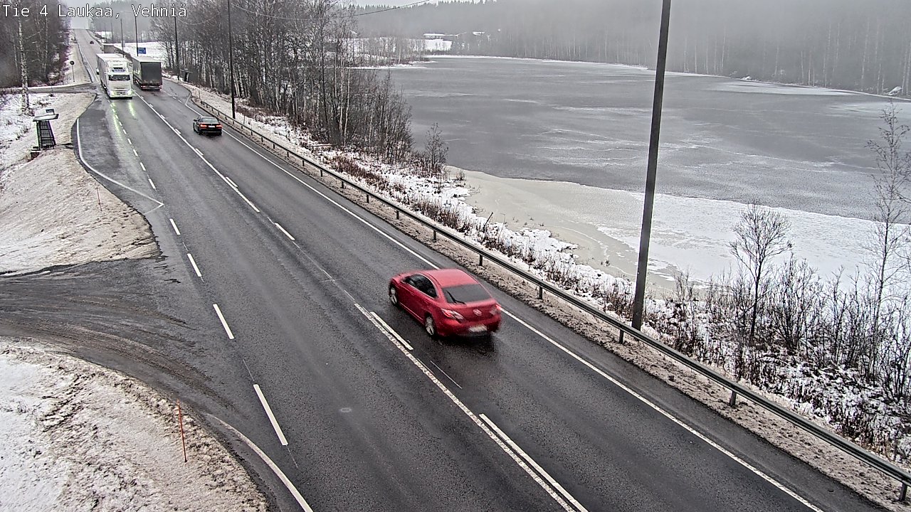 Weather Camera Image Väg 4  Laukaa, Vehniä, Laukaa, Keski-Suomi