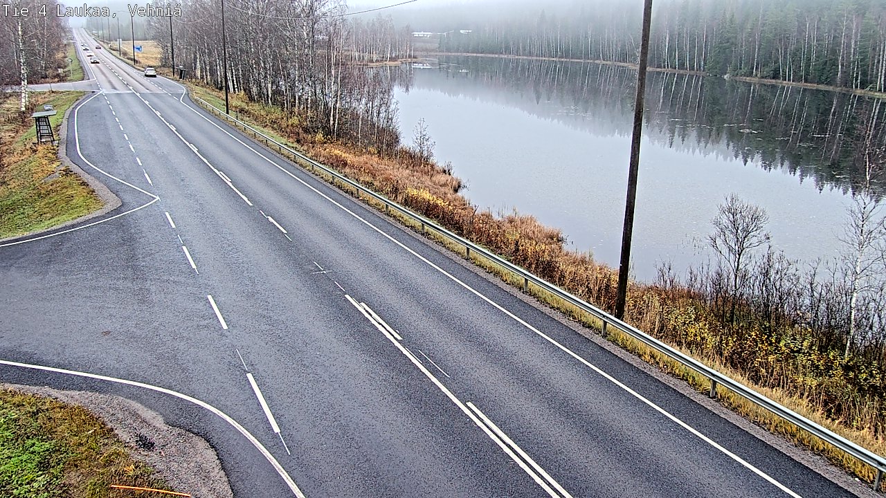 Kelikamerat Kuva Tie 4  Laukaa, Vehniä, Laukaa, Keski-Suomi