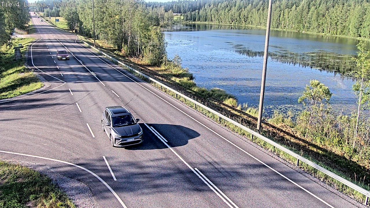 Kelikamerat Kuva Tie 4  Laukaa, Vehniä, Laukaa, Keski-Suomi