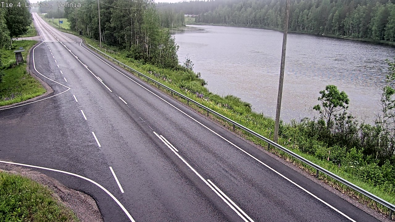 Kelikamerat Kuva Tie 4  Laukaa, Vehniä, Laukaa, Keski-Suomi