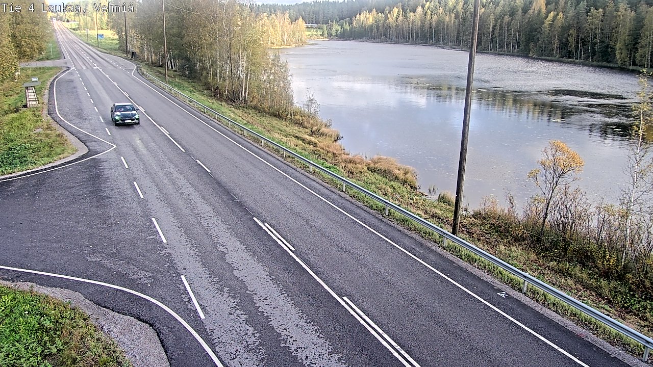 Weather Camera Image Road 4  Laukaa, Vehniä, Laukaa, Keski-Suomi
