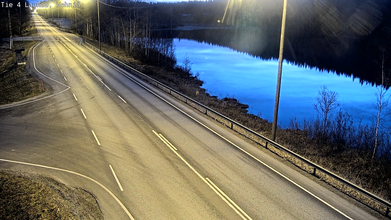 Weather Camera Image Road 4  Laukaa, Vehniä, Laukaa, Keski-Suomi