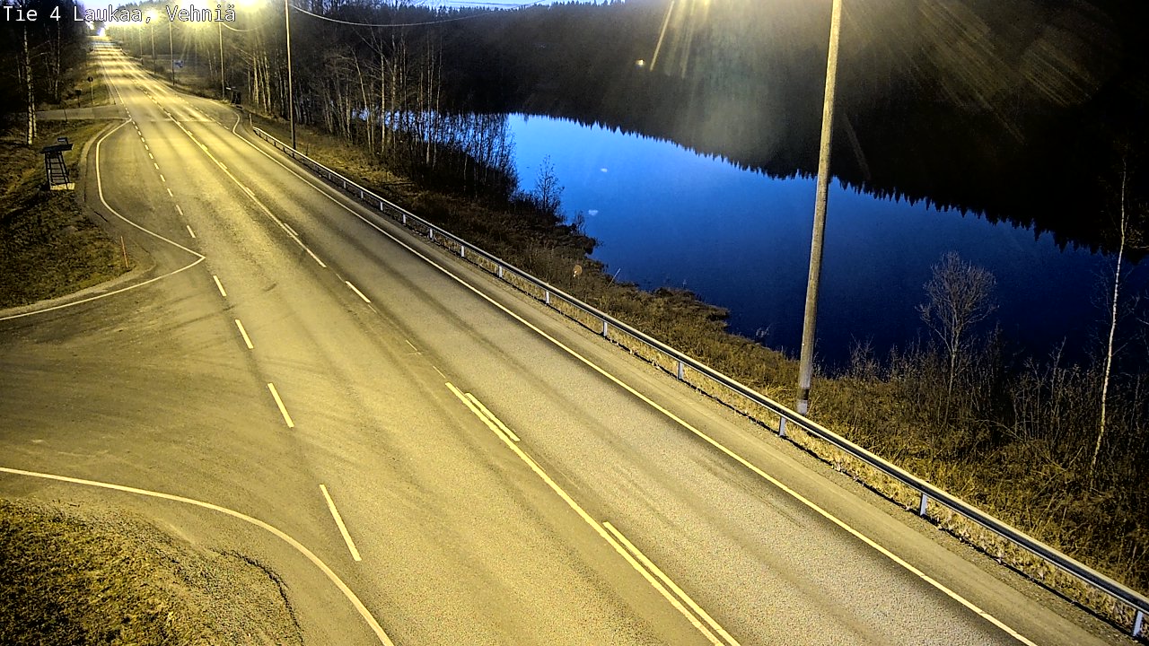 Weather Camera Image Road 4  Laukaa, Vehniä, Laukaa, Keski-Suomi