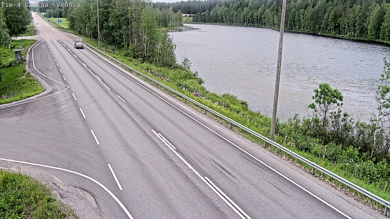Kelikamerat Kuva Tie 4  Laukaa, Vehniä, Laukaa, Keski-Suomi