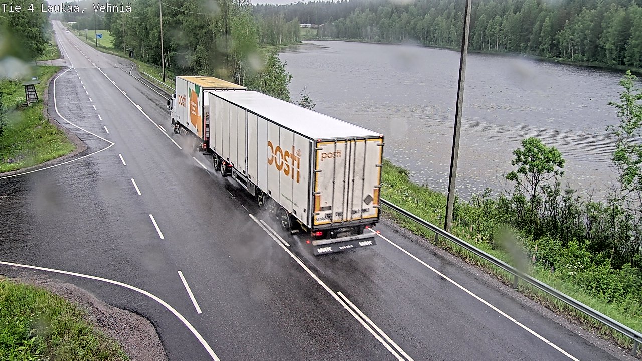 Weather Camera Image Väg 4  Laukaa, Vehniä, Laukaa, Keski-Suomi