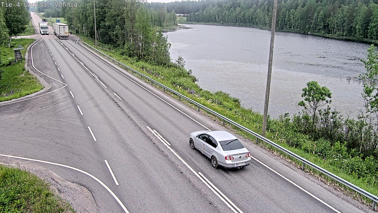 Kelikamerat Kuva Tie 4  Laukaa, Vehniä, Laukaa, Keski-Suomi