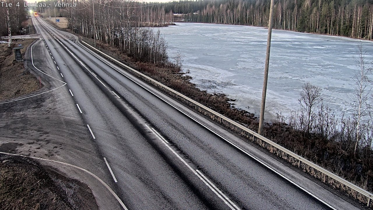 Weather Camera Image Road 4  Laukaa, Vehniä, Laukaa, Keski-Suomi