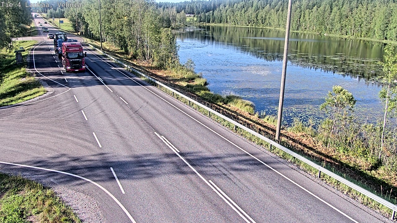Kelikamerat Kuva Tie 4  Laukaa, Vehniä, Laukaa, Keski-Suomi
