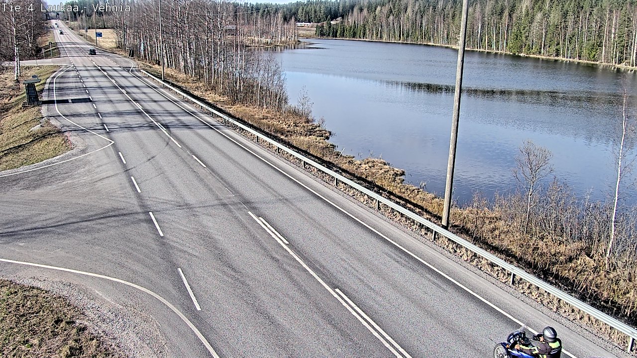 Weather Camera Image Road 4  Laukaa, Vehniä, Laukaa, Keski-Suomi