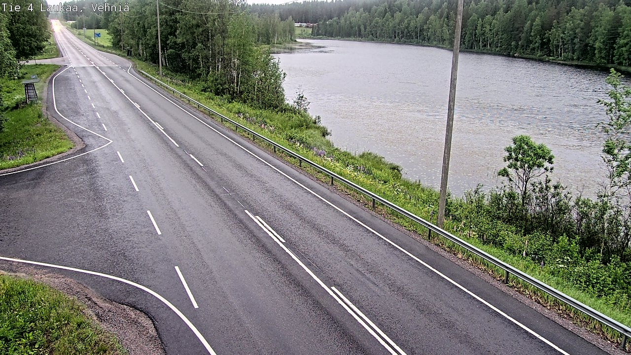Kelikamerat Kuva Tie 4  Laukaa, Vehniä, Laukaa, Keski-Suomi