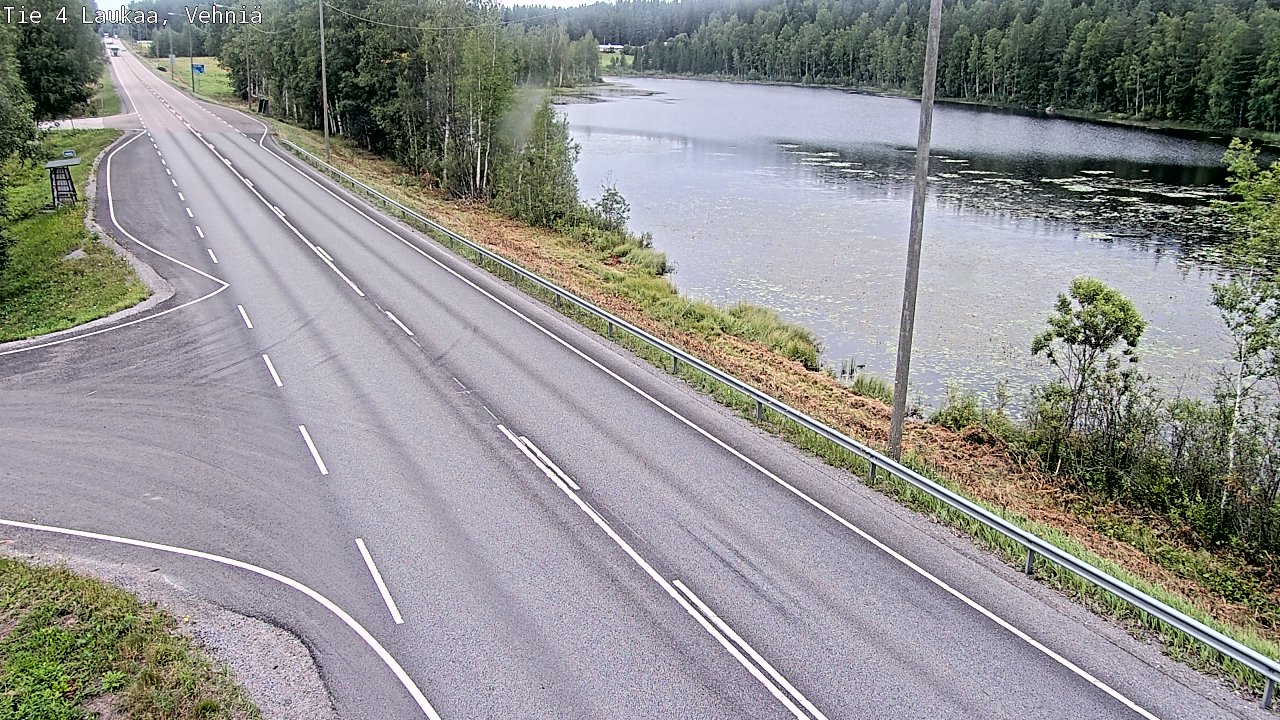 Weather Camera Image Väg 4  Laukaa, Vehniä, Laukaa, Keski-Suomi