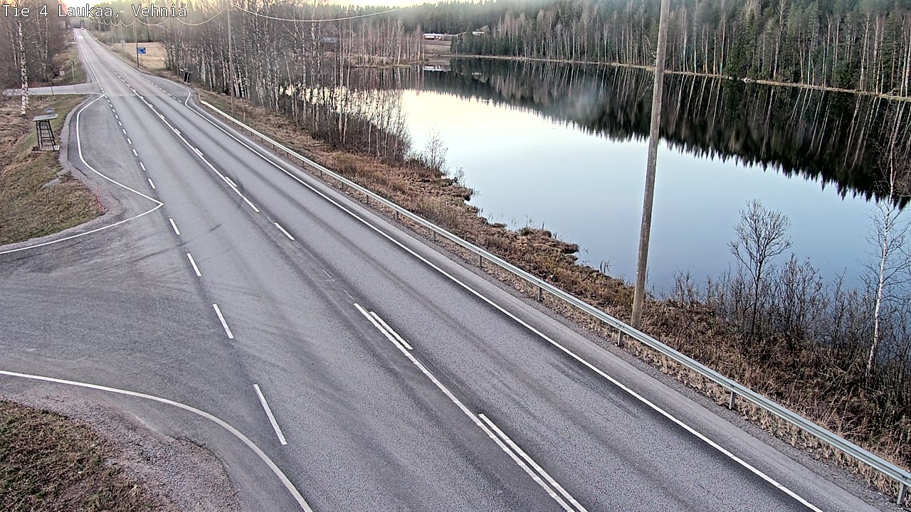 Weather Camera Image Road 4  Laukaa, Vehniä, Laukaa, Keski-Suomi