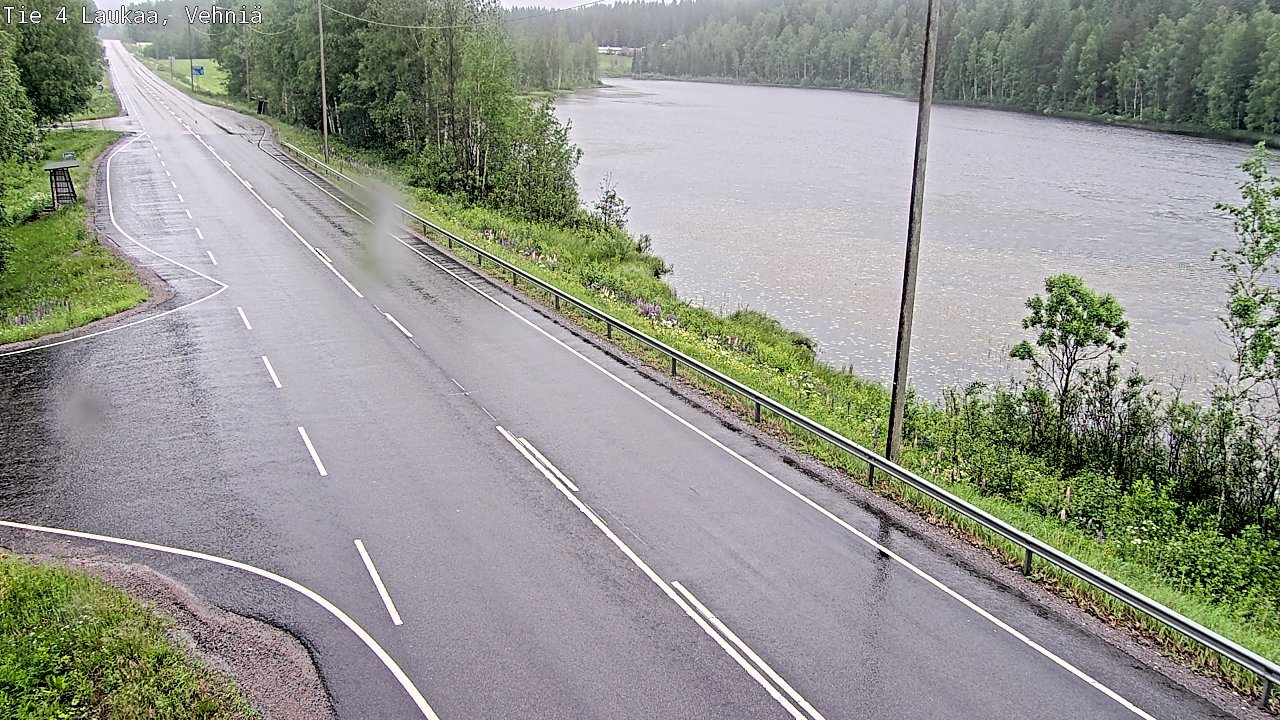 Kelikamerat Kuva Tie 4  Laukaa, Vehniä, Laukaa, Keski-Suomi