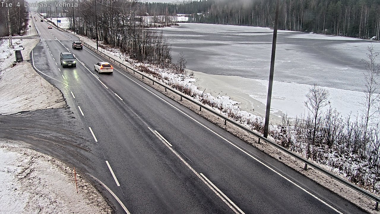 Weather Camera Image Väg 4  Laukaa, Vehniä, Laukaa, Keski-Suomi