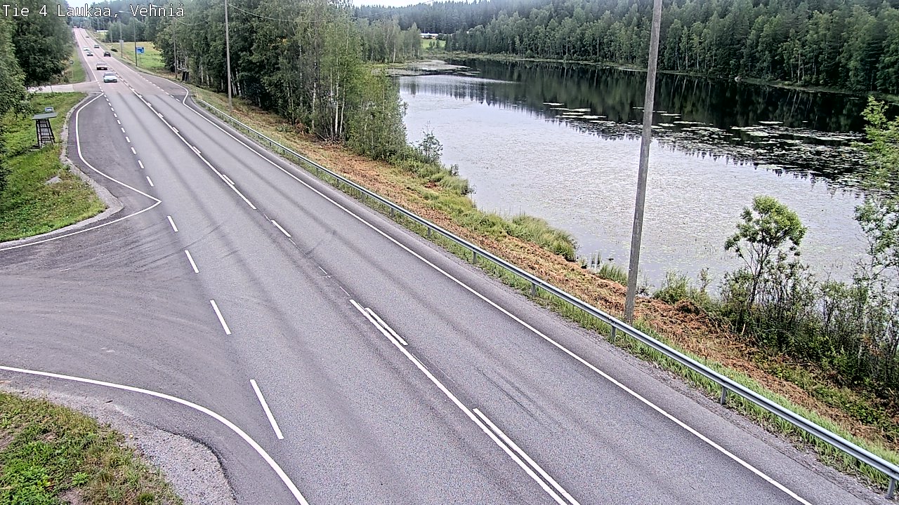 Weather Camera Image Road 4  Laukaa, Vehniä, Laukaa, Keski-Suomi