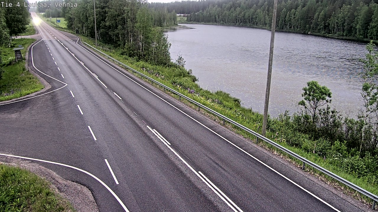 Kelikamerat Kuva Tie 4  Laukaa, Vehniä, Laukaa, Keski-Suomi