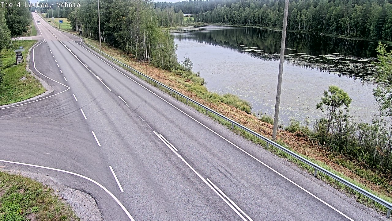 Weather Camera Image Road 4  Laukaa, Vehniä, Laukaa, Keski-Suomi
