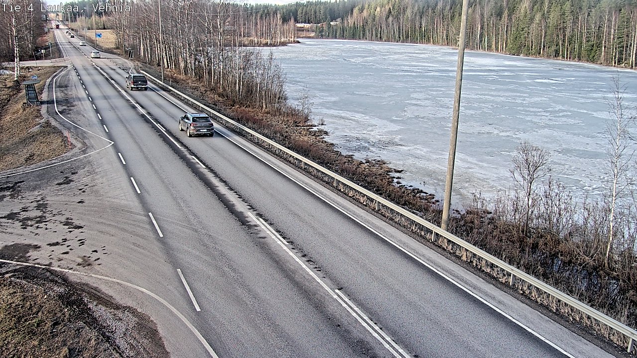 Weather Camera Image Väg 4  Laukaa, Vehniä, Laukaa, Keski-Suomi