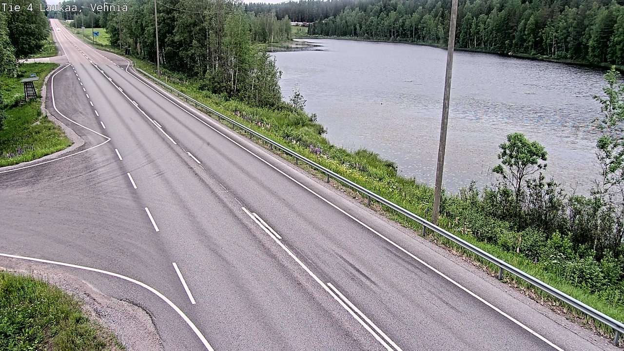 Kelikamerat Kuva Tie 4  Laukaa, Vehniä, Laukaa, Keski-Suomi
