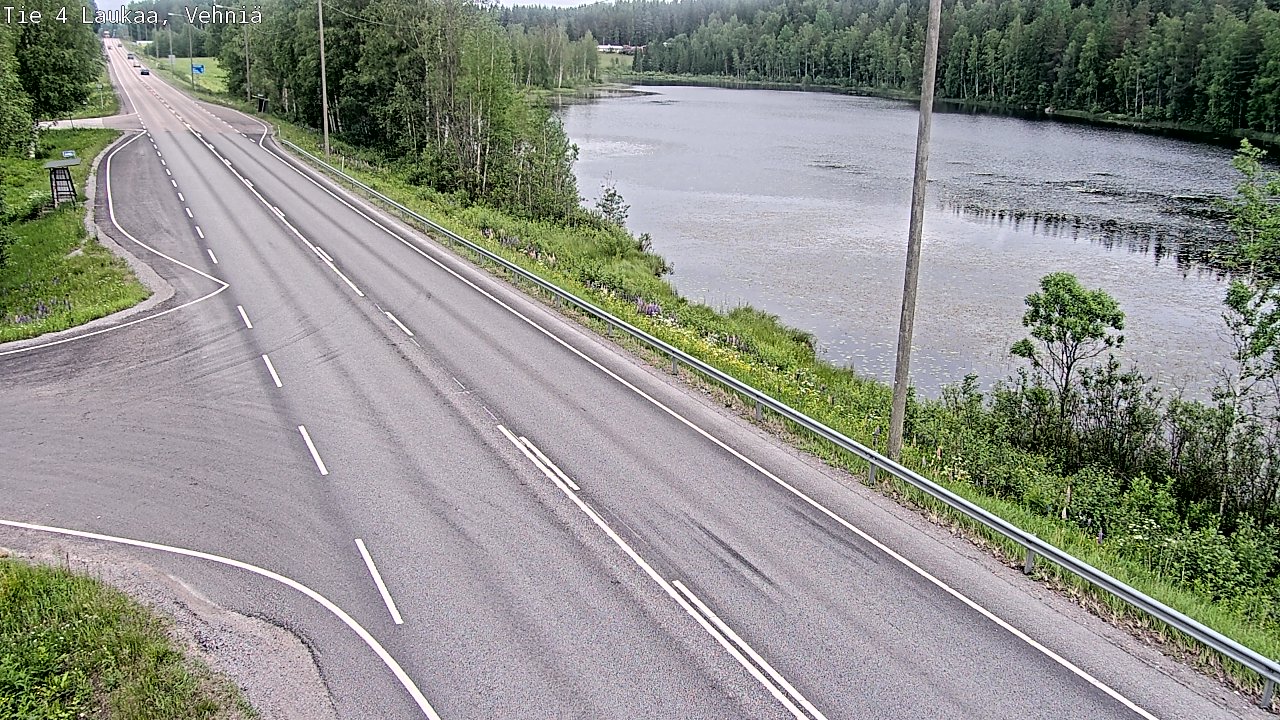 Kelikamerat Kuva Tie 4  Laukaa, Vehniä, Laukaa, Keski-Suomi