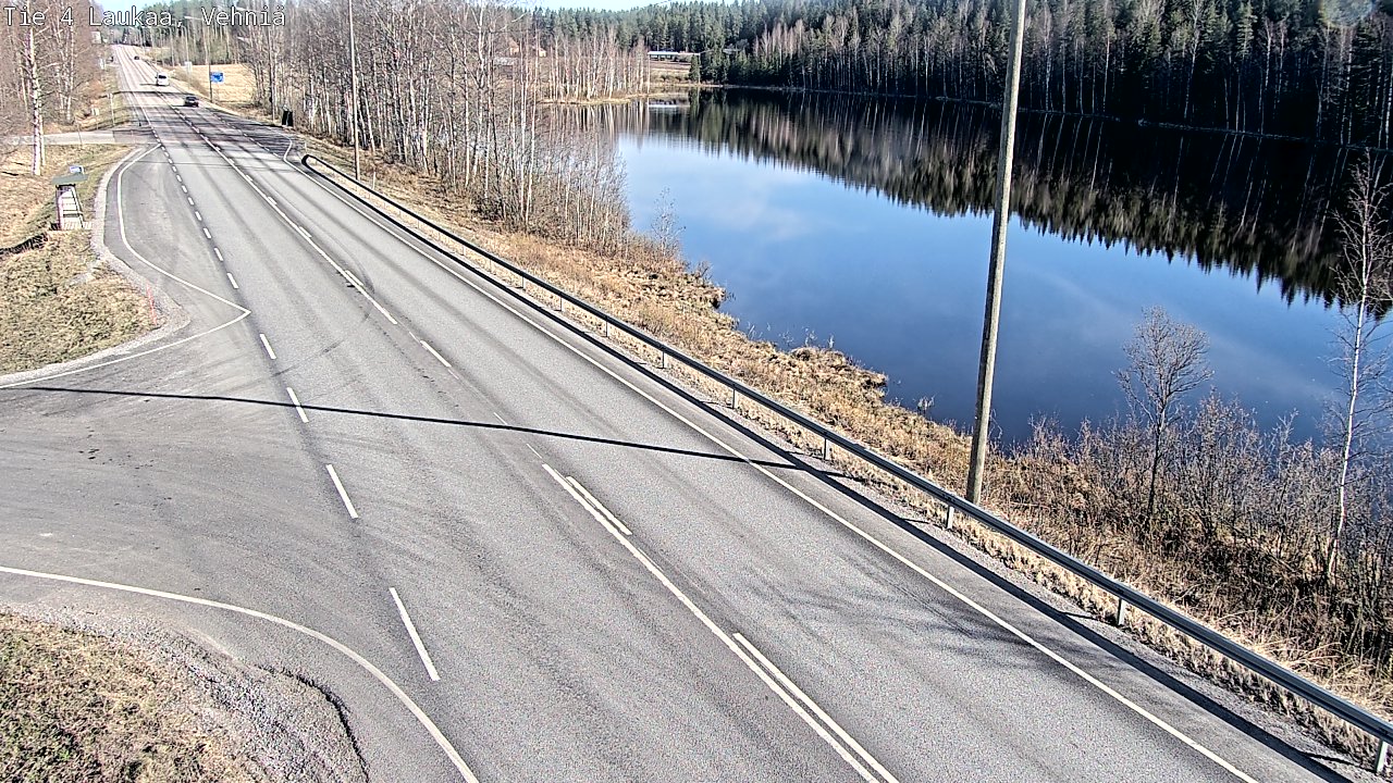 Weather Camera Image Road 4  Laukaa, Vehniä, Laukaa, Keski-Suomi