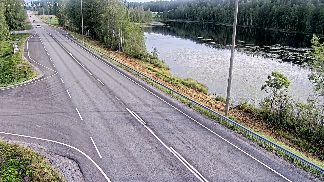 Weather Camera Image Road 4  Laukaa, Vehniä, Laukaa, Keski-Suomi