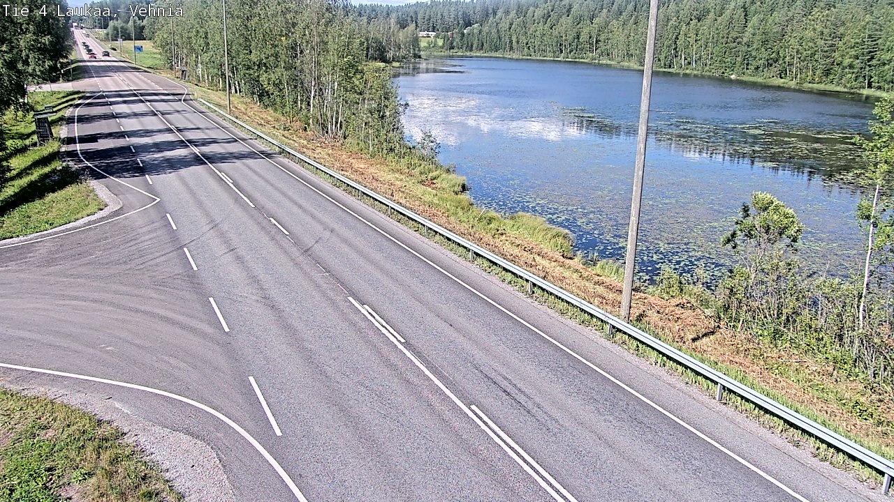 Kelikamerat Kuva Tie 4  Laukaa, Vehniä, Laukaa, Keski-Suomi