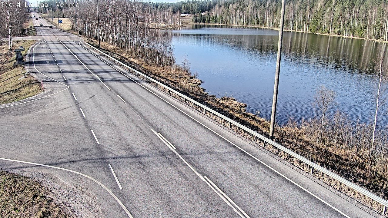 Weather Camera Image Road 4  Laukaa, Vehniä, Laukaa, Keski-Suomi