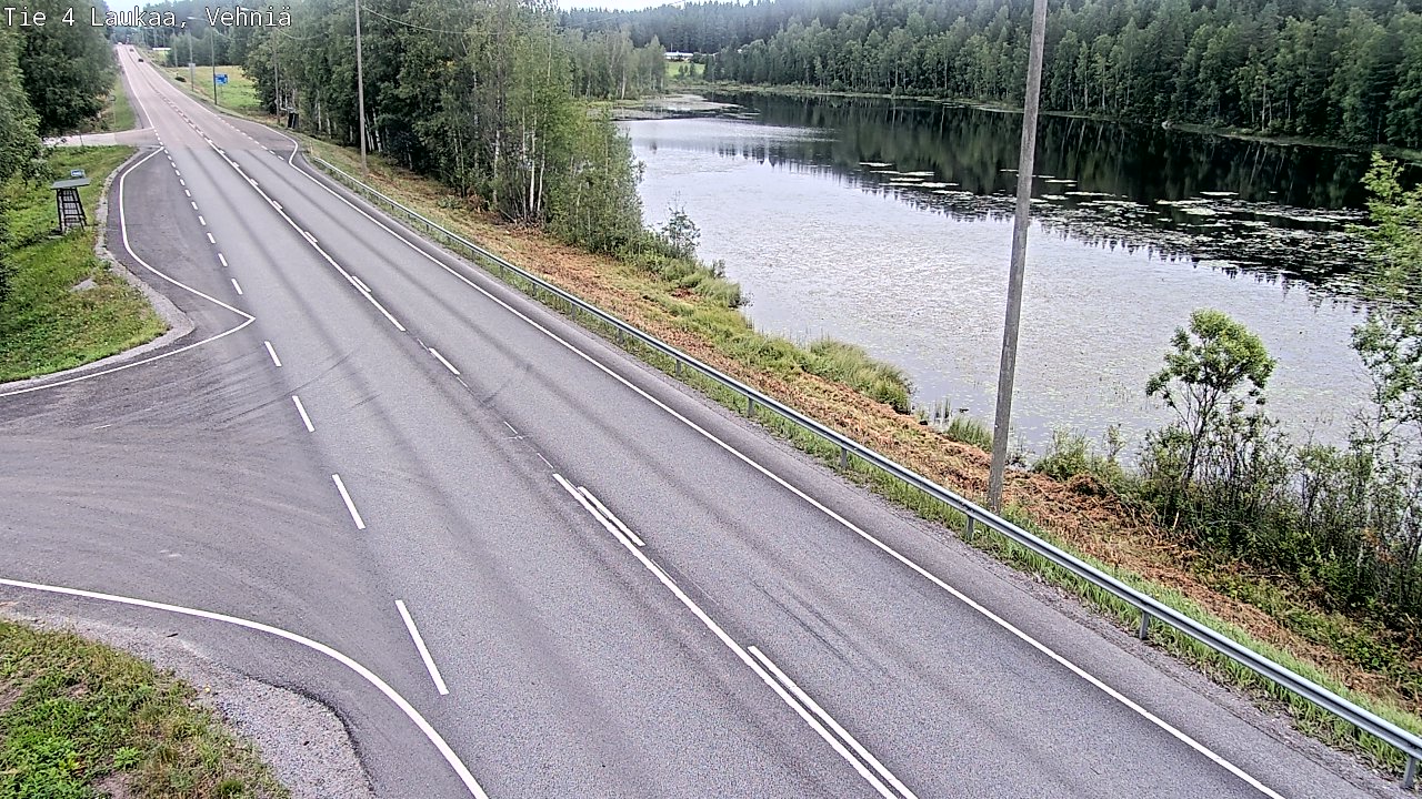 Weather Camera Image Road 4  Laukaa, Vehniä, Laukaa, Keski-Suomi