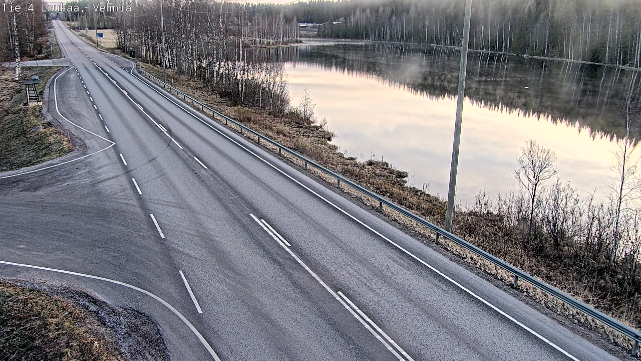 Weather Camera Image Road 4  Laukaa, Vehniä, Laukaa, Keski-Suomi