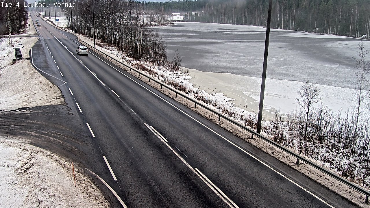 Weather Camera Image Väg 4  Laukaa, Vehniä, Laukaa, Keski-Suomi