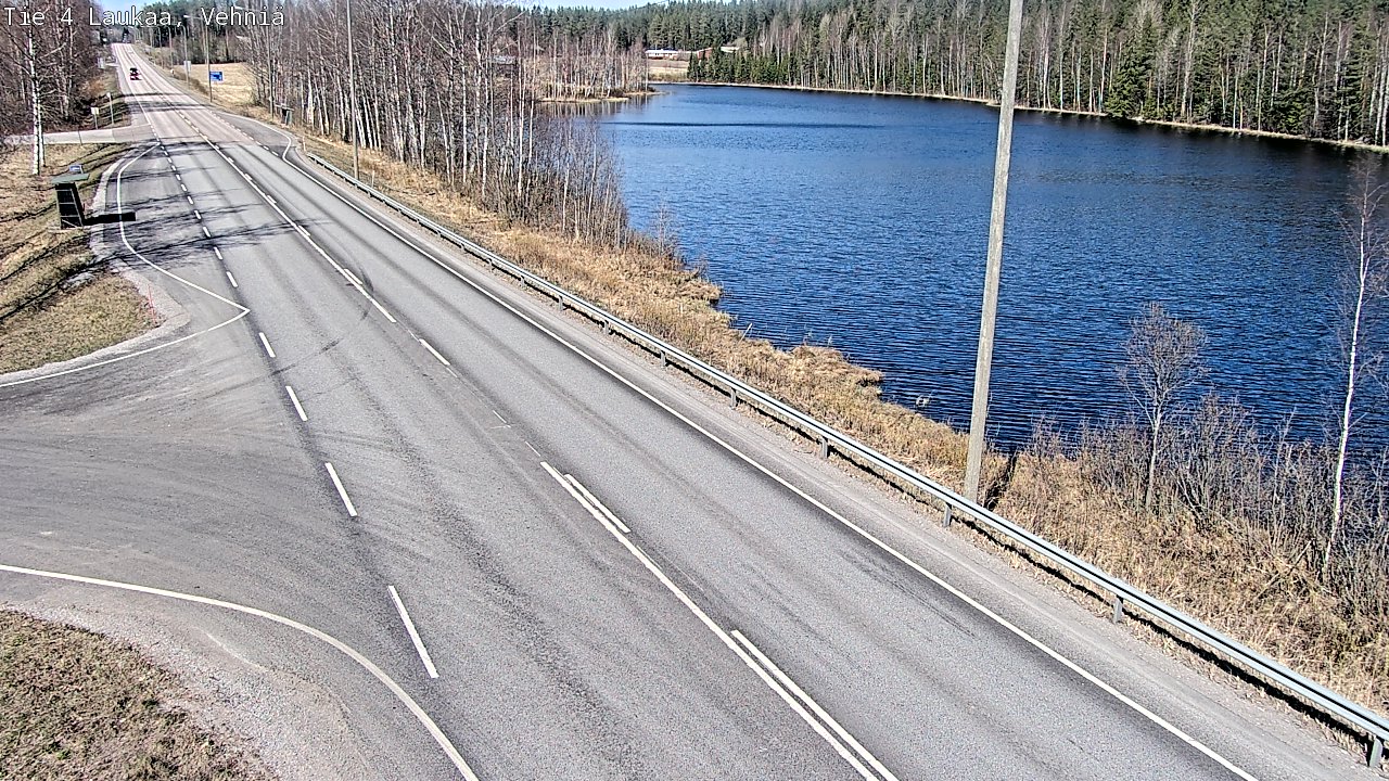 Weather Camera Image Road 4  Laukaa, Vehniä, Laukaa, Keski-Suomi