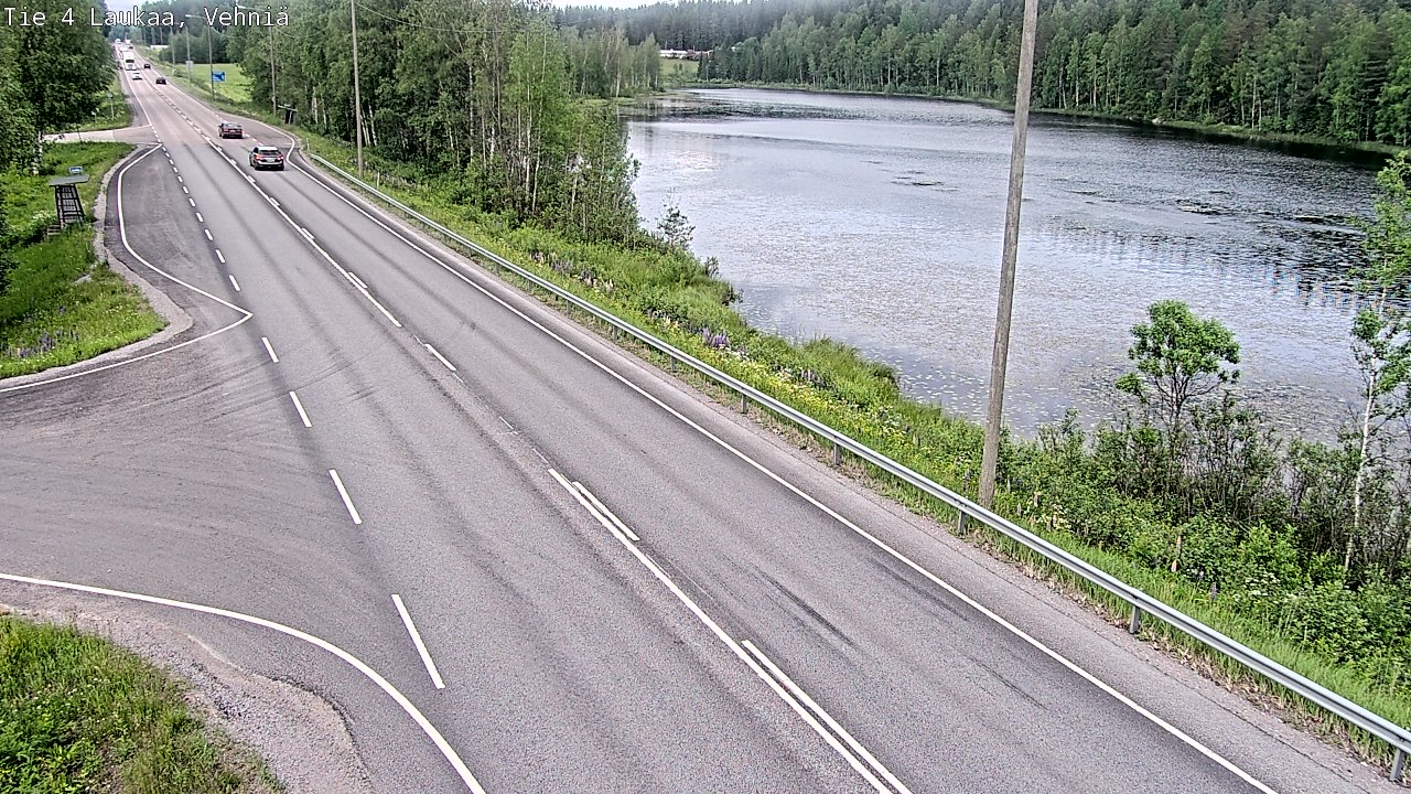 Kelikamerat Kuva Tie 4  Laukaa, Vehniä, Laukaa, Keski-Suomi