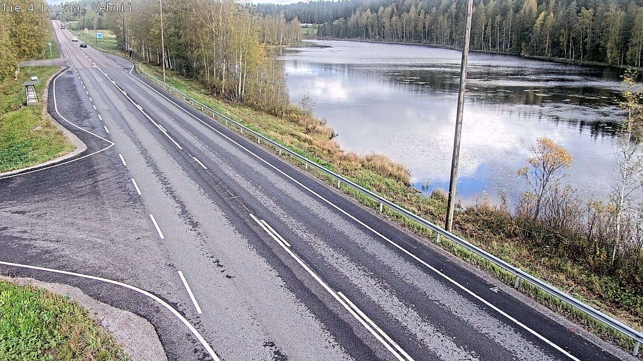 Weather Camera Image Road 4  Laukaa, Vehniä, Laukaa, Keski-Suomi