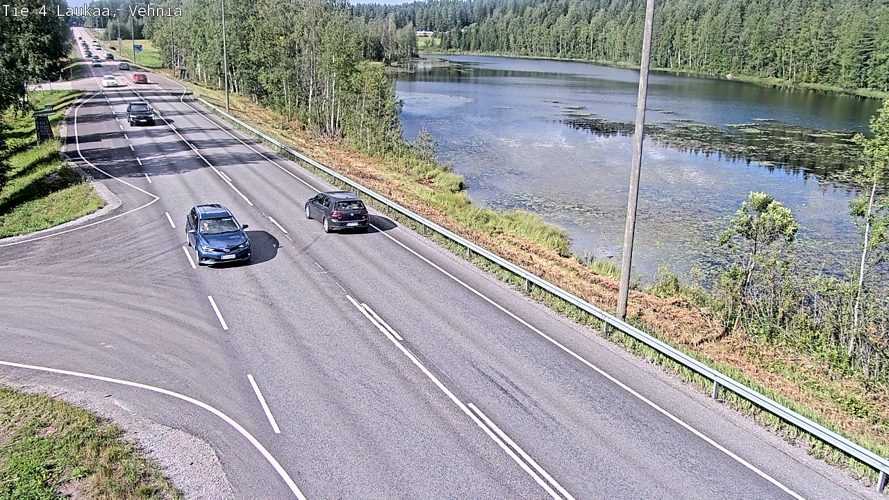 Kelikamerat Kuva Tie 4  Laukaa, Vehniä, Laukaa, Keski-Suomi