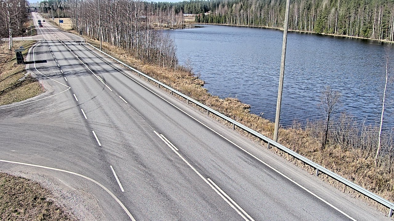 Weather Camera Image Road 4  Laukaa, Vehniä, Laukaa, Keski-Suomi