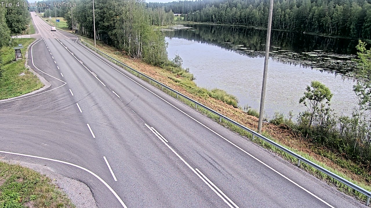 Weather Camera Image Väg 4  Laukaa, Vehniä, Laukaa, Keski-Suomi