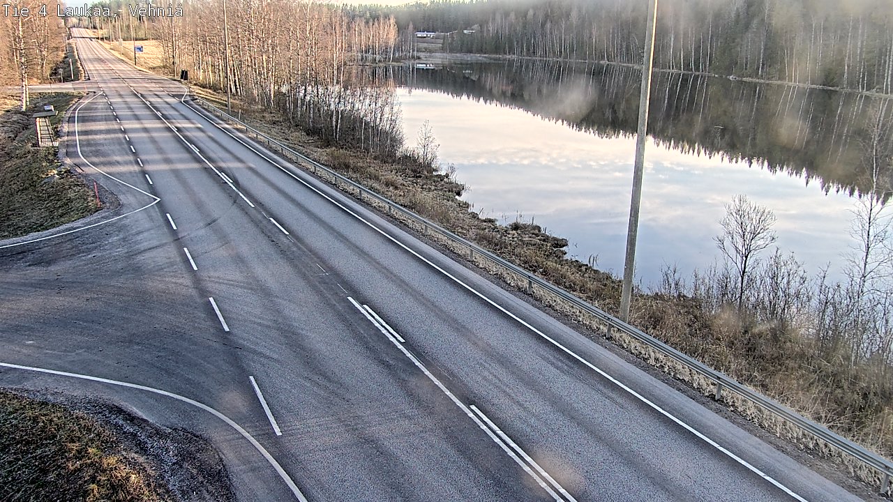 Weather Camera Image Väg 4  Laukaa, Vehniä, Laukaa, Keski-Suomi