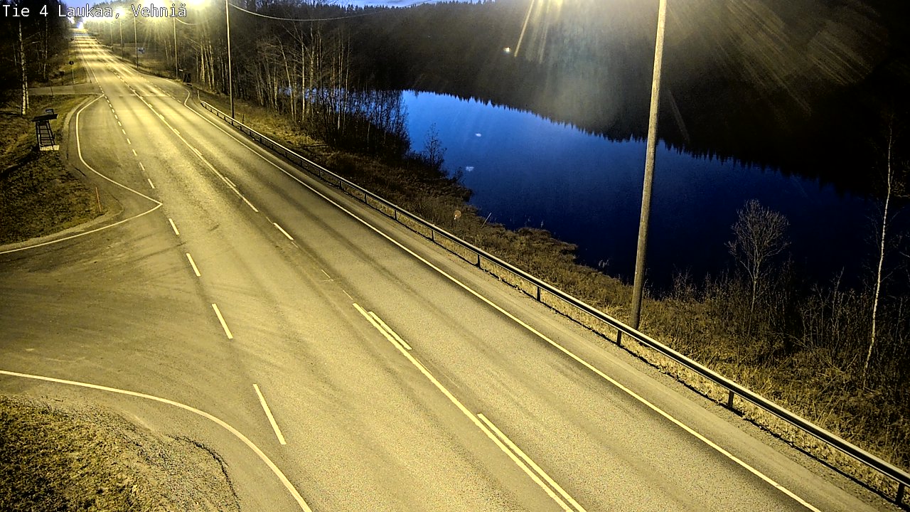 Weather Camera Image Road 4  Laukaa, Vehniä, Laukaa, Keski-Suomi