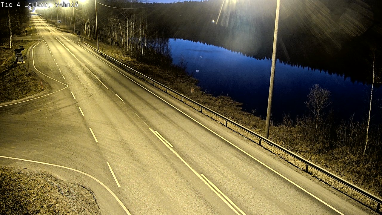 Weather Camera Image Road 4  Laukaa, Vehniä, Laukaa, Keski-Suomi