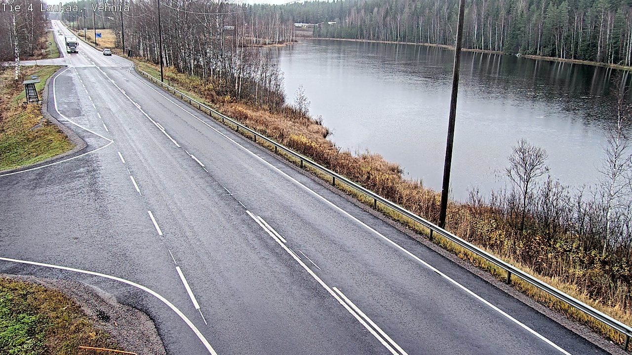 Weather Camera Image Väg 4  Laukaa, Vehniä, Laukaa, Keski-Suomi