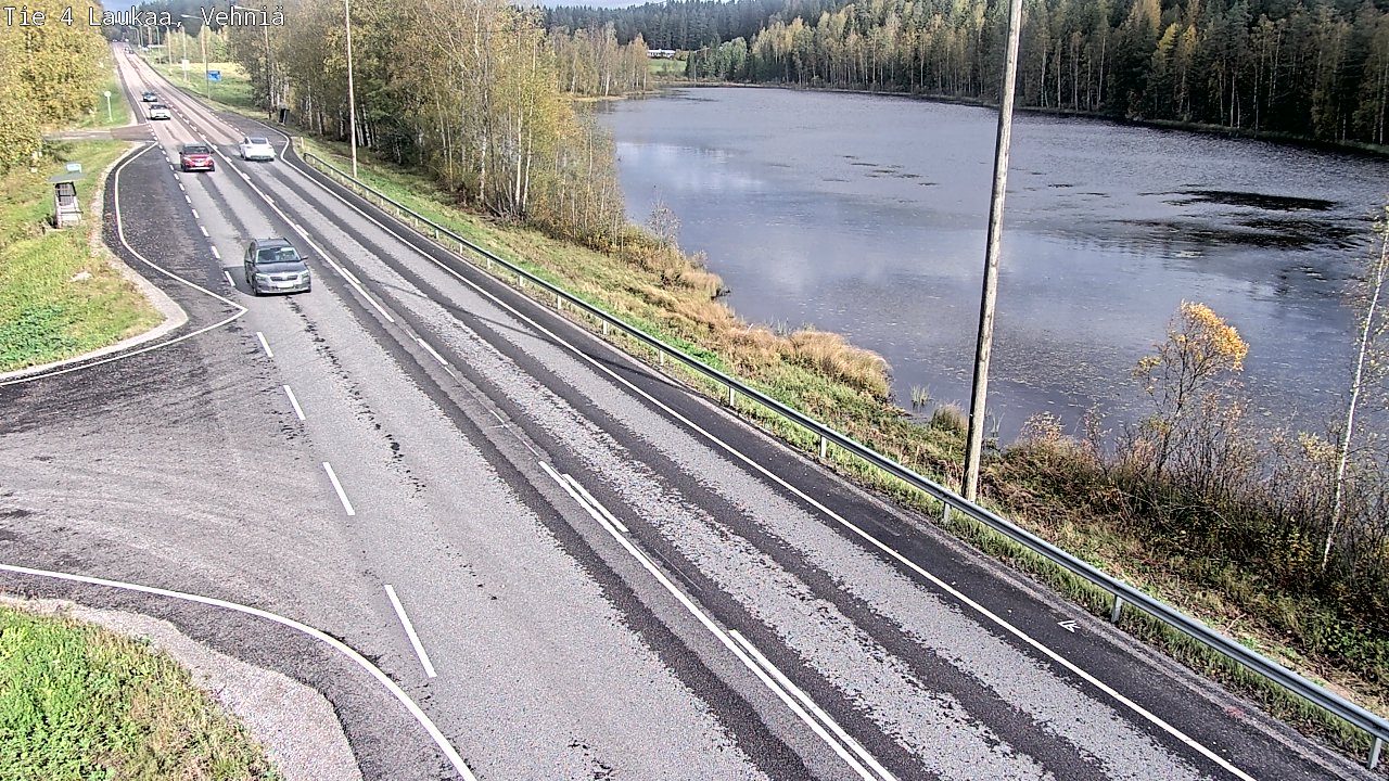 Weather Camera Image Road 4  Laukaa, Vehniä, Laukaa, Keski-Suomi