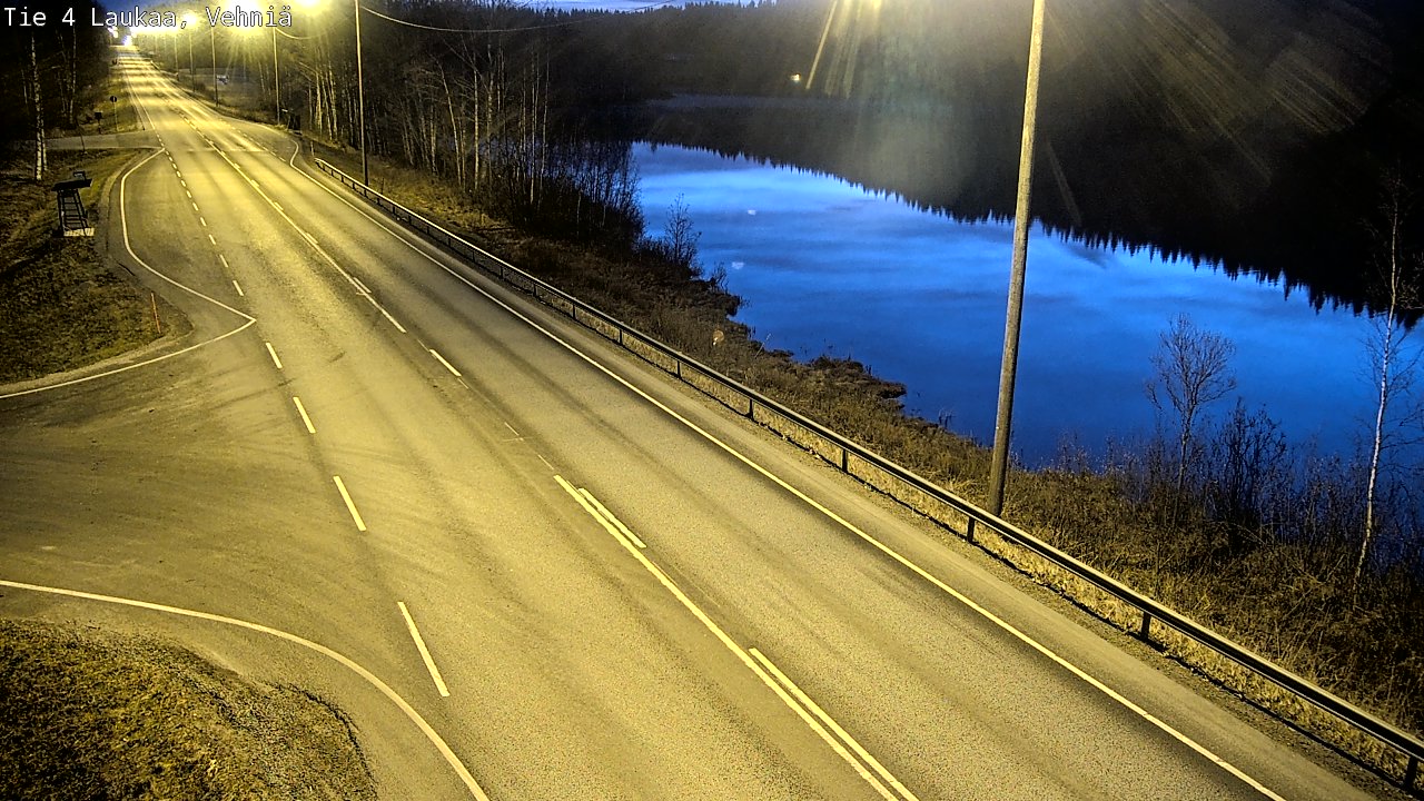 Weather Camera Image Road 4  Laukaa, Vehniä, Laukaa, Keski-Suomi