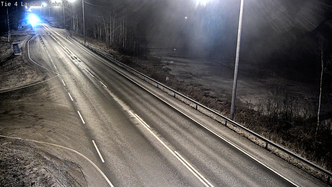 Weather Camera Image Road 4  Laukaa, Vehniä, Laukaa, Keski-Suomi