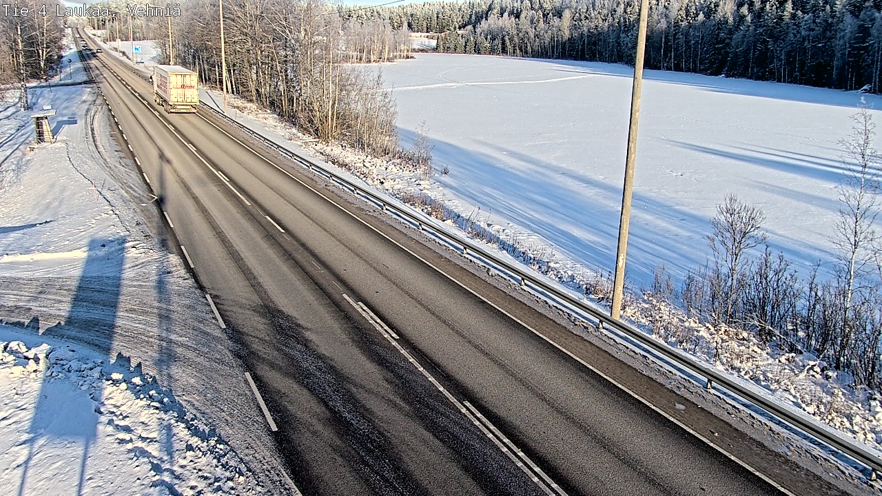 Weather Camera Image Road 4  Laukaa, Vehniä, Laukaa, Keski-Suomi