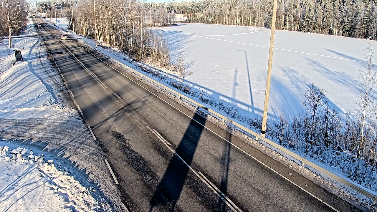 Weather Camera Image Road 4  Laukaa, Vehniä, Laukaa, Keski-Suomi