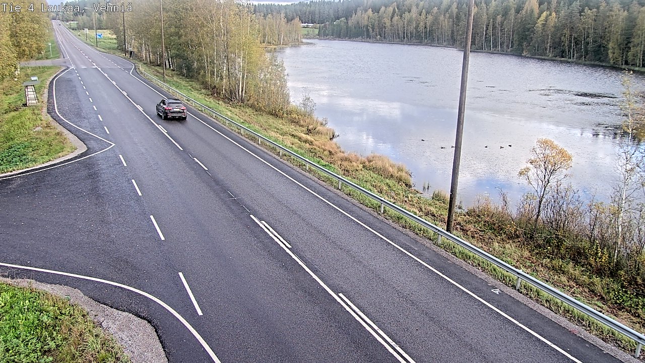 Weather Camera Image Road 4  Laukaa, Vehniä, Laukaa, Keski-Suomi
