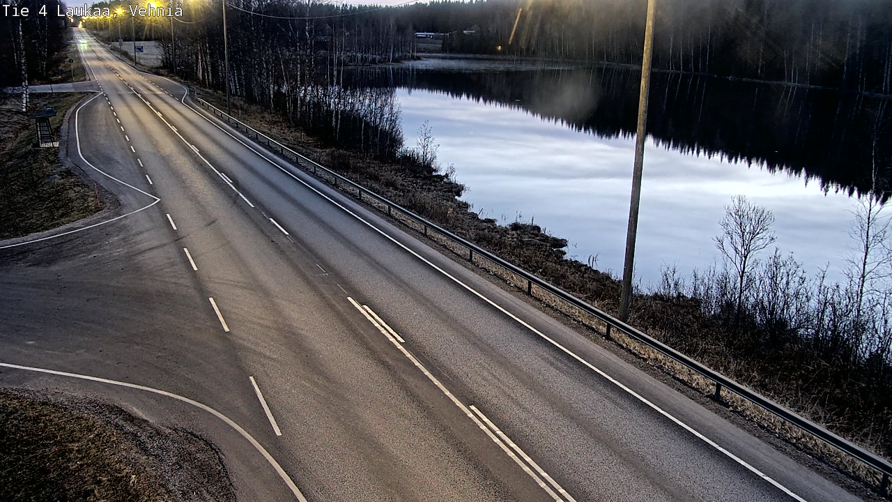 Weather Camera Image Road 4  Laukaa, Vehniä, Laukaa, Keski-Suomi