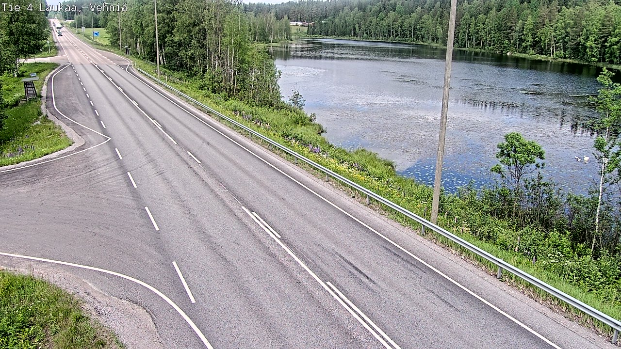 Kelikamerat Kuva Tie 4  Laukaa, Vehniä, Laukaa, Keski-Suomi