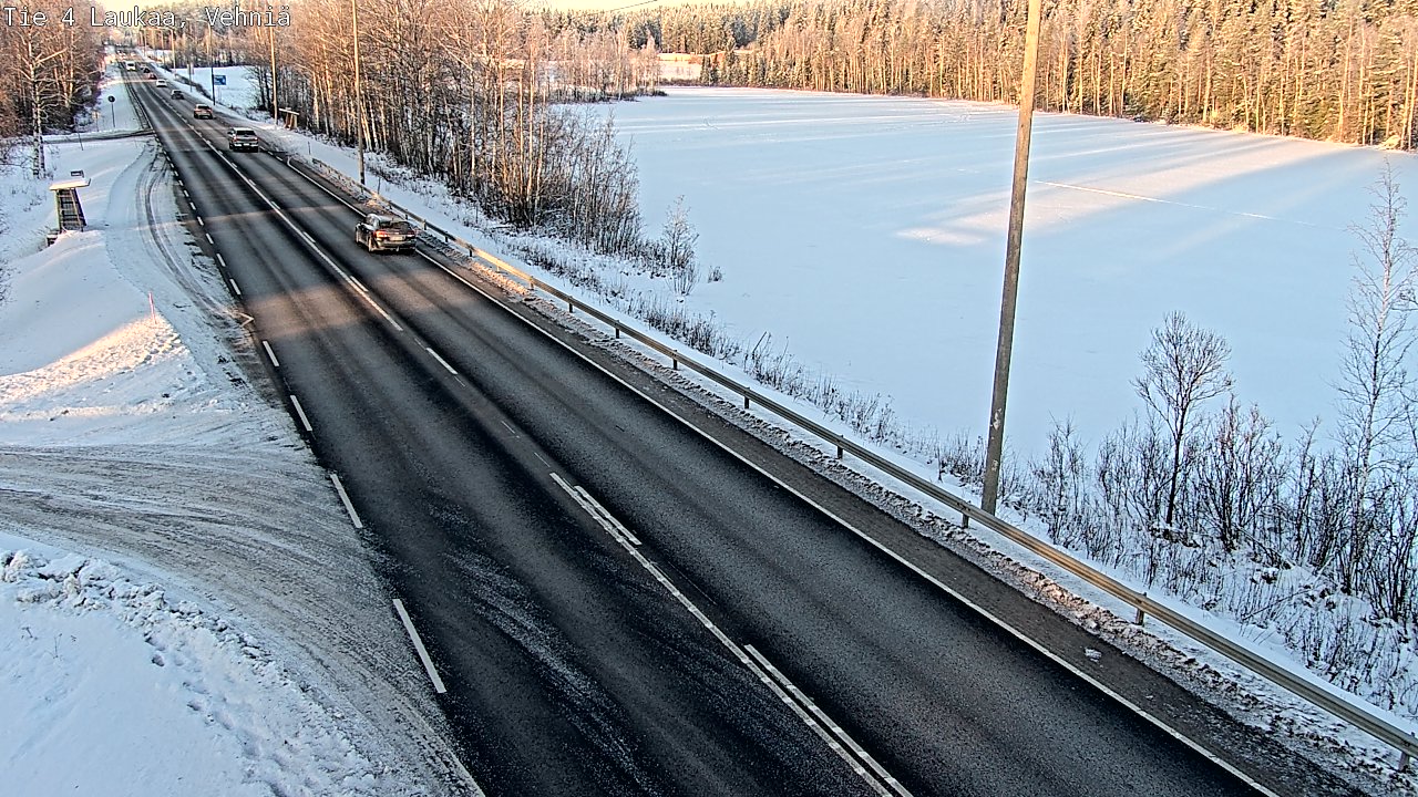 Weather Camera Image Road 4  Laukaa, Vehniä, Laukaa, Keski-Suomi
